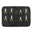 8 PCS/LOT Metal Pliers Diagonal/Side/End Cutting Long/Bent/Flat/Round Nose Pliers Set for wire work/beading/jewellery making etc